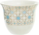 طقم قهوة عربية ارابيسك من روزا اف ام، 16 قطعة، بورسلين، متعدد الألوان - الصورة 2