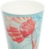 كوب بلاستيكي بتصميم صدف البحر من زينيا، سعة 400 ملليلتر، متعدد الألوان - الصورة 4