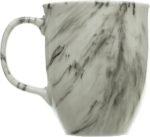 روزا كوب بورسلين رخامي من بايرن، اسود - الصورة 3