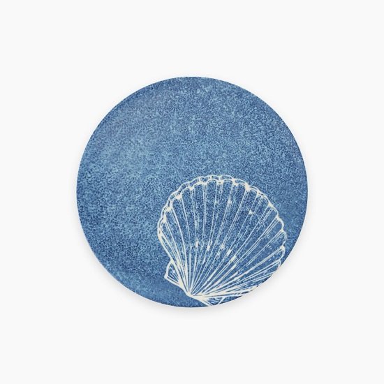 6223015247114 Rosa / Porcelain ( Seashell Dinner plate 27 cm Coup ) - الصورة 1