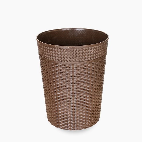 6228993000423 Zinnia / Plastic ( Trash basket 30 x 23 cm )Brown - الصورة 1