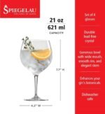 ⁦Spiegelau Nachtmann Glass Goblet Set, 4 Pieces - Clear⁩ - الصورة ⁦2⁩