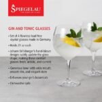 ⁦Spiegelau Nachtmann Glass Goblet Set, 4 Pieces - Clear⁩ - الصورة ⁦5⁩
