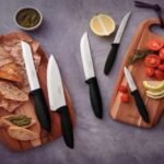 Plenus بلوك سكاكين 6 قطع يد أسود Tramontina - الصورة 2