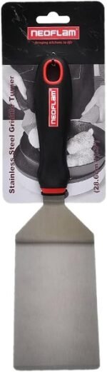 ⁦ملعقة تقديم ستانلس ستيل عالية الجودة بمقبض بلاستيك من نيوفلام AC58371 - متعددة الالوان⁩ - الصورة ⁦3⁩