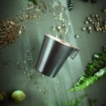 ⁦Flashy  Green Leafبالواحدفنجان قهوة 80 مل LUMINARC⁩ - الصورة ⁦5⁩