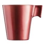⁦Flashy Astral Redبالواحدفنجان قهوة 80 مل LUMINARC⁩ - الصورة ⁦2⁩