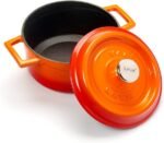 ⁦حلة زهر 20 سم روز LAVA⁩ - الصورة ⁦2⁩