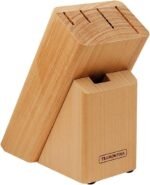 PLENUS بلوك خشب سكاكين 6 قطع أسود Tramontina - الصورة 3