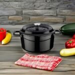 ⁦حلة زهر 20 سم أسود LAVA⁩ - الصورة ⁦4⁩