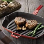 شواية زهر مستطيلة بيد 26*32 سم أحمر LAVA - الصورة 6