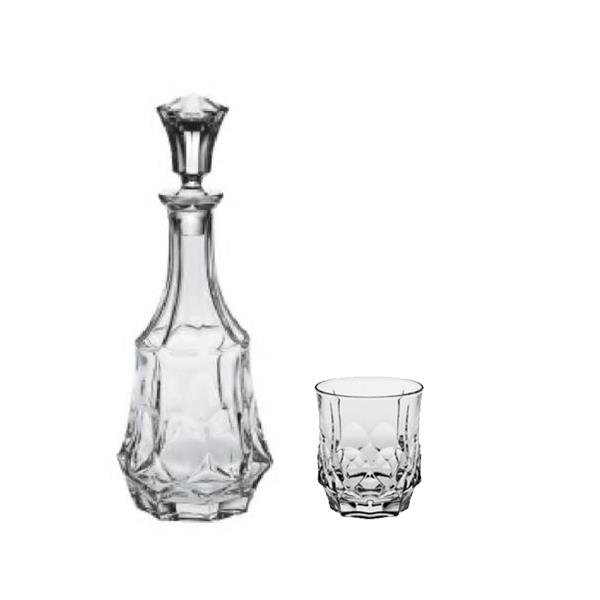 bohemia-soho-zestaw-do-whisky-1-6-409 طقم شربات سوهو بكوب Bohemia Crystal - الصورة 1