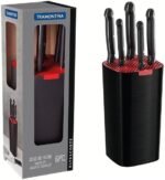 ULTRACORTEطقم أسود طقم سكاكين 6 قطع TRAMONTINA - الصورة 2