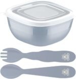 LE PETIT طقم طعام أطفال 3 قطع علبة طعام TRAMONTINA - الصورة 2