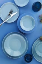 ⁦Forza Light Blue طقم عشاء 24 قطعة⁩ - الصورة ⁦2⁩