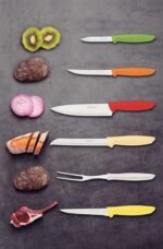 ⁦Plenus طقم 6 سكينة ألوان TRAMONTINA⁩ - الصورة ⁦3⁩