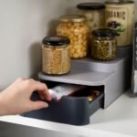 وعاء تخزين + درج رمادي Joseph