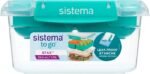Stax To Go حافظة طعام مربع 1.15 لتر SISTEMA - الصورة 2