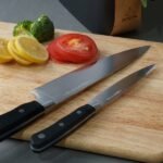 ⁦طقم سكينة 6قطع  استاند خشب مطبوع 3550ARSHIA⁩ - الصورة ⁦8⁩