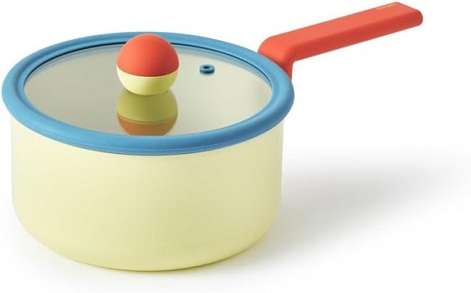 41FQ-NKypZL._AC_SL1000_ Danish Cookware كسرولة18سم+غطاء زجاج - الصورة 1