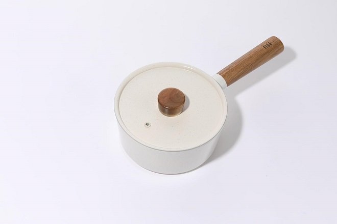 61VV-gXOKzL._AC_SL1500_ Fika Cream Beige Marble كسرولة18سم+غطاء - الصورة 1