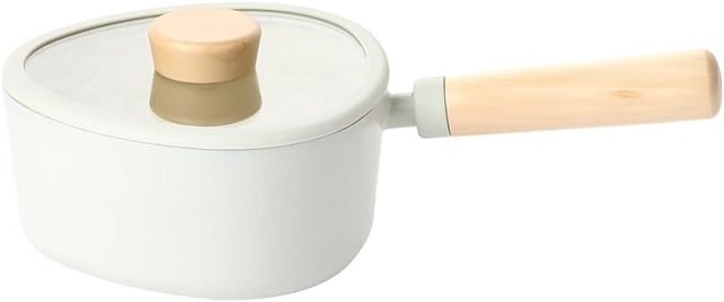 31g8BFPUuiL._AC_SL1000_ FikaApex/OffWhit كسرولة18سم+غطاء زجاج - الصورة 1